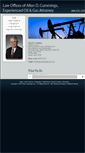 Mobile Screenshot of acummings-law.com